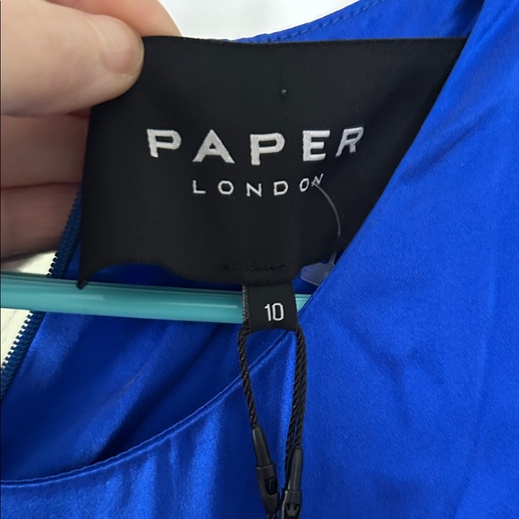 Free People Vibrant Blue Cut-Out Dress - Picture 8 of 9